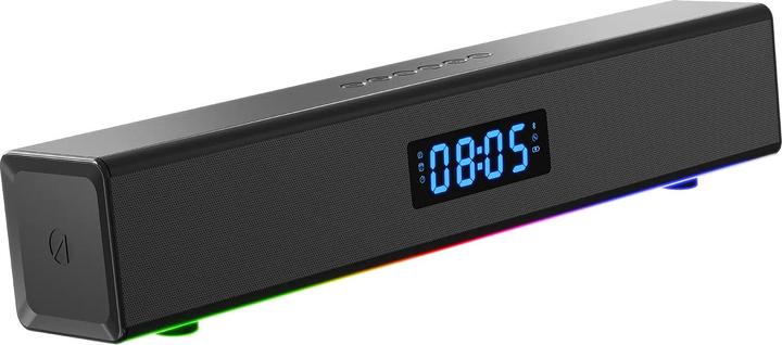 Actual product image Stealth Light Up Soundbar+Clock+Timer