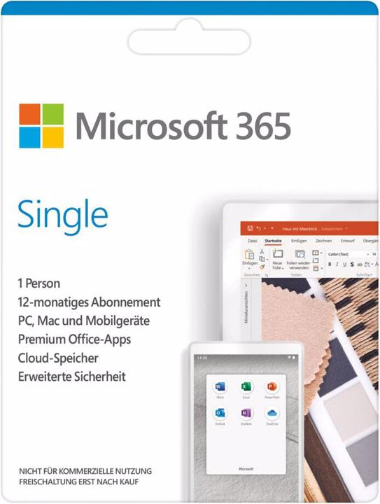 Image du produit Microsoft 365 Personnel (1 Utilisateur, 12 mois)
