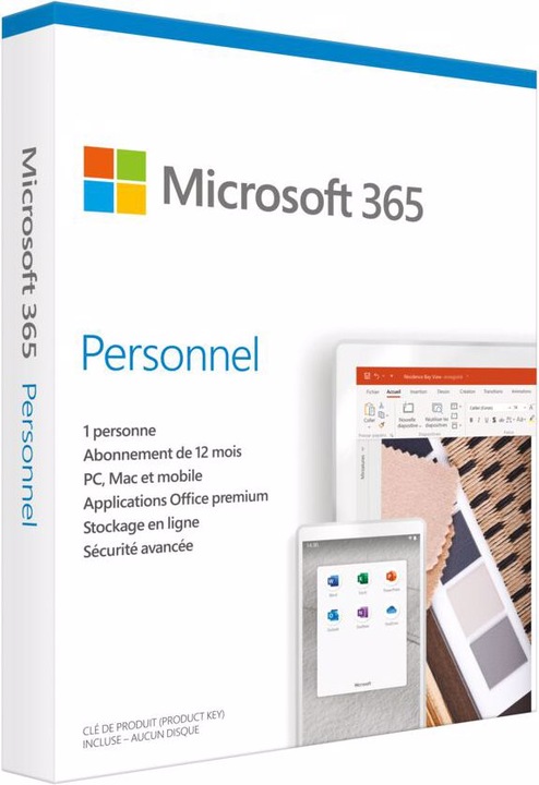 Produktbild Microsoft 365 Single (1 User, 12 Monate)