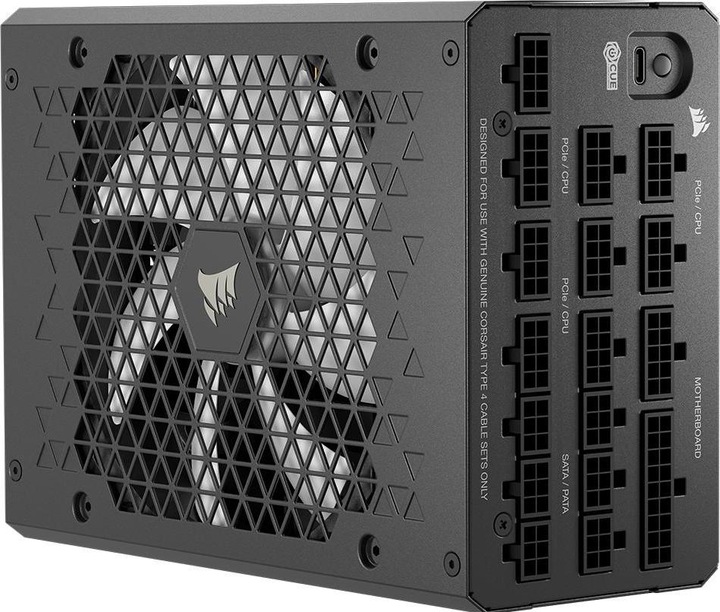 Produktbild Corsair HXi Series (2025), HX1200i, 1200 Watt, 80 PLUS Platinum, C14 Version (1200 W)