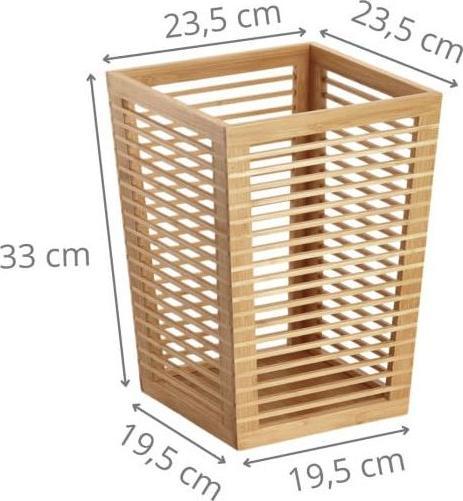 Immagine prodotto Zeller Present Cestino in carta straccia, bambù