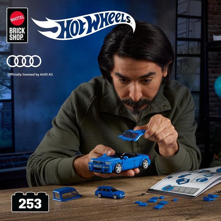 Produktbild Mattel Brick Shop 94 Audi Avant RS2