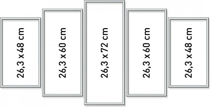 Actual product image Schipper MNZ - Aluminium Frame Polyptych Silver