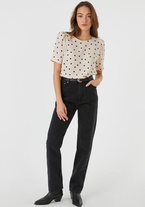 Actual product image La Redoute Collections High-waist jeans (32)