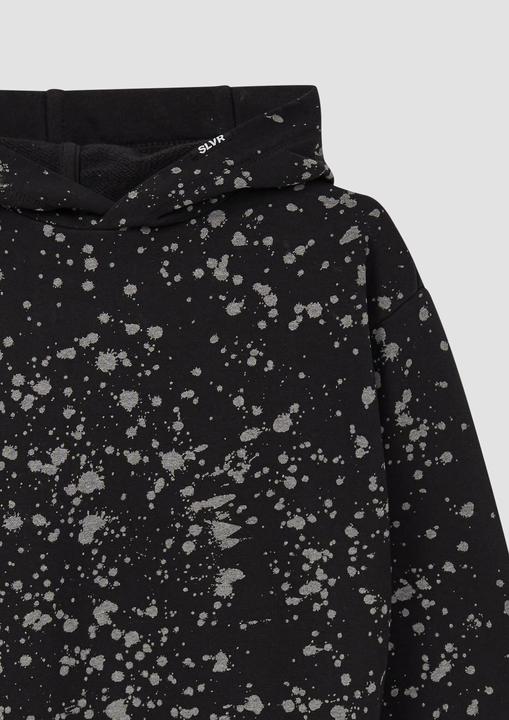 Produktbild s.Oliver Sweatshirt Hoodie in Oversize mit Garment Dye (146, 152)