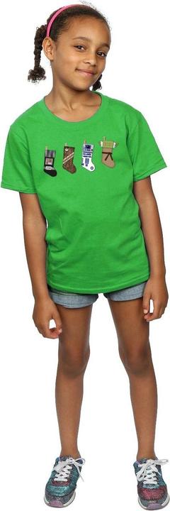 Produktbild Star Wars Christmas Stockings TShirt Mädchen (140, 146)