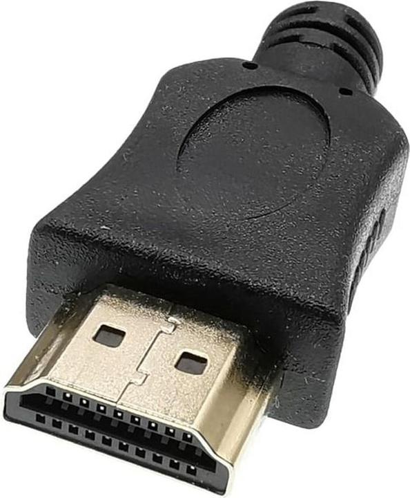 Actual product image Alantec AV-AHDMI-2.0 HDMI cable 2m v2.0 High Speed with Ethernet - gold-plated plugs (2 m, HDMI)