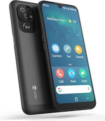 Actual product image Doro 8100 Plus without power supply unit (32 GB, Black, 6.10", Single SIM, 4G)