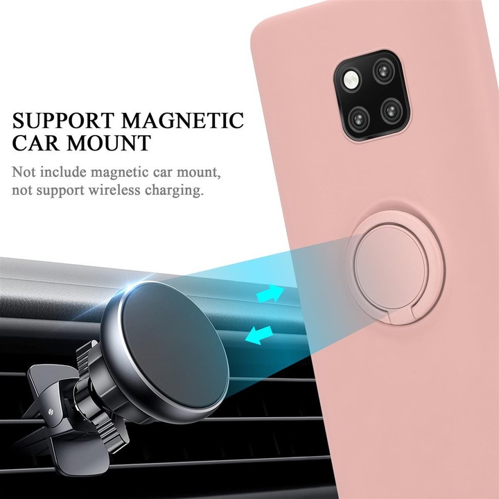Actual product image Cadorabo TPU Liquid Ring Silicone Case Cover (Mate 20 Pro)