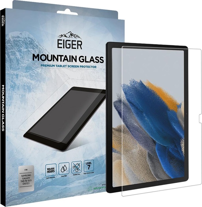 Immagine prodotto Eiger Mountain Glass Clear Tablet (1 Pezzo/i, Galaxy Tab A8 (2021))