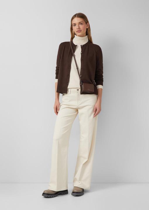 Produktbild s.Oliver Strickjacke Feinstrick-Cardigan aus Viskosemix (44)