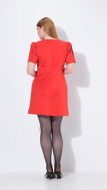Produktbild Ulla Popken Bodyconkleid, Scuba, CutOuts, Puff-Halbarm (44)