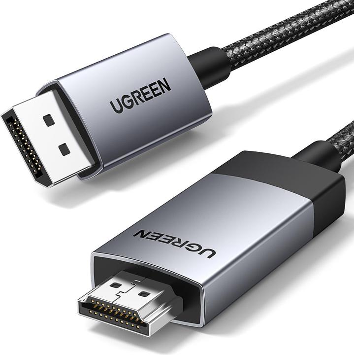Ugreen DisplayPort – HDMI (1 m, DisplayPort, HDMI)