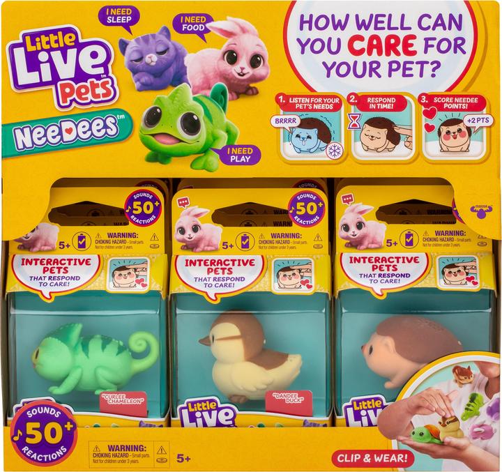 Actual product image Little Live Pets Needees