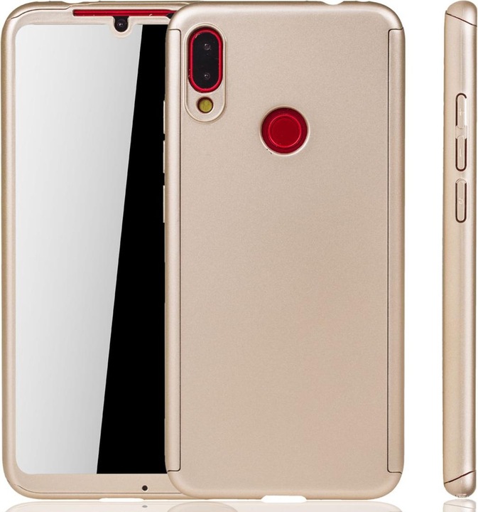 Produktbild König Design Hülle Handy Schutz für Xiaomi Redmi Note 7 / Redmi Note 7 Pro Case Cover Gold (Xiaomi Redmi Note 7 Pro, Xiaomi Redmi Note 7)