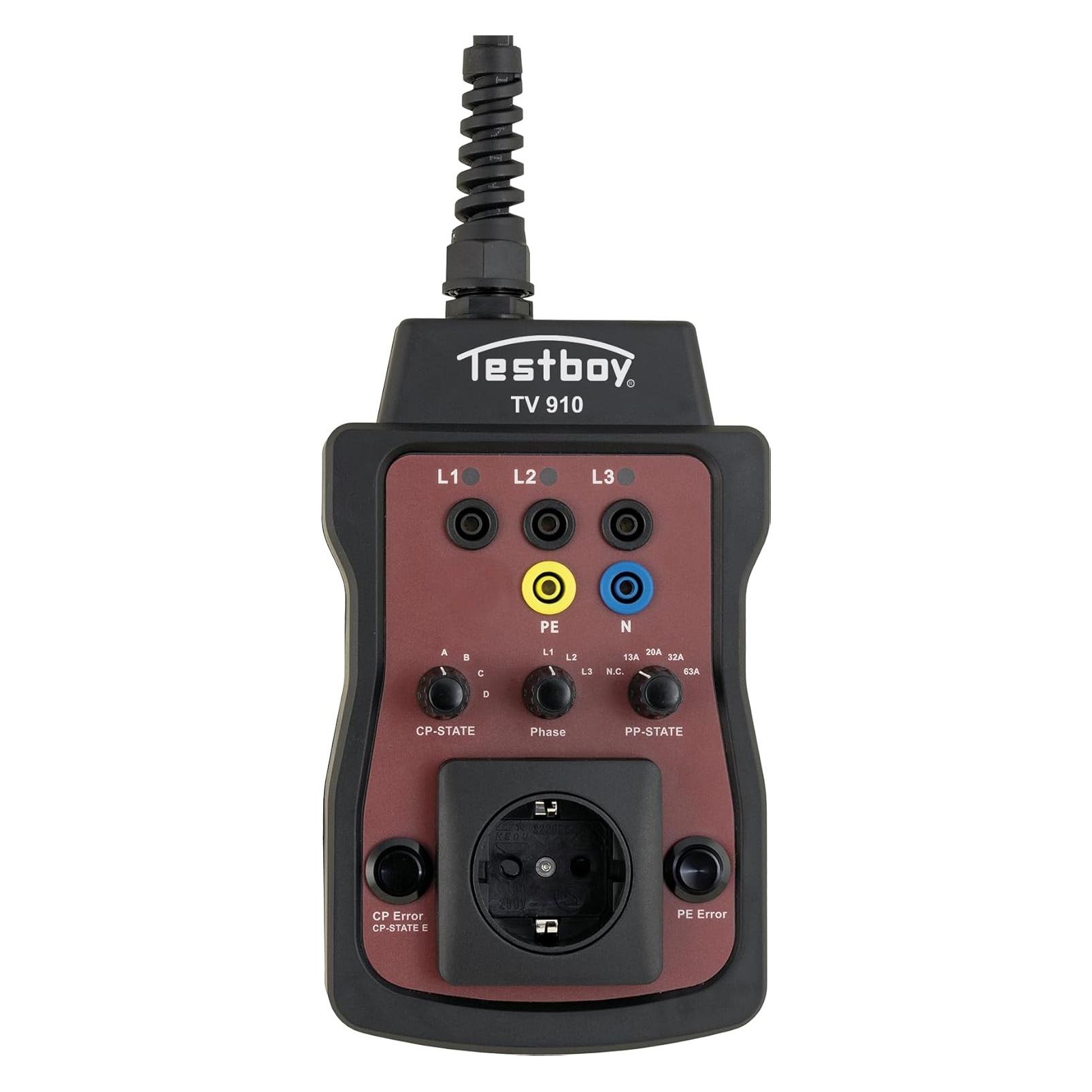 Testboy 61936000 TV 910 Prüfadapter 1 St., Messtechnik, Rot