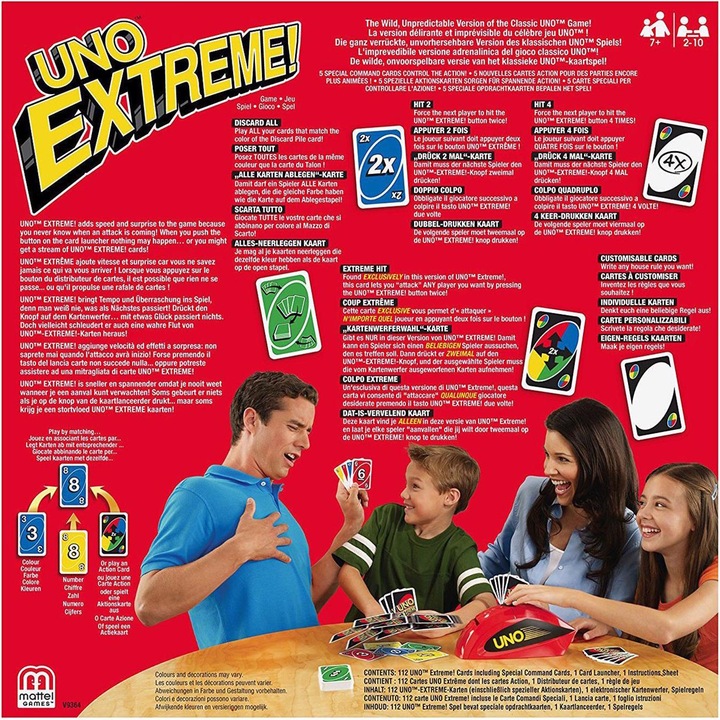 Produktbild Mattel Games UNO Extreme (Deutsch)