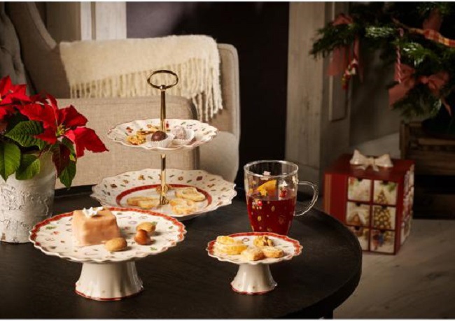 Actual product image Villeroy & Boch Cake plate on foot Toy's Delight