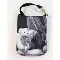 Immagine prodotto Kögler Retro Handytäschchen, 2Teddybären / sofà, Mario Mo