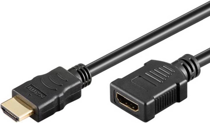 Actual product image Techly HDMI extension cable (1.80 m)