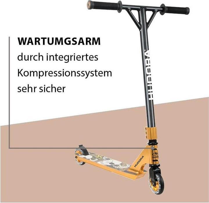 Actual product image Hudora Stunt Scooter Scooter XR-25 - Gold