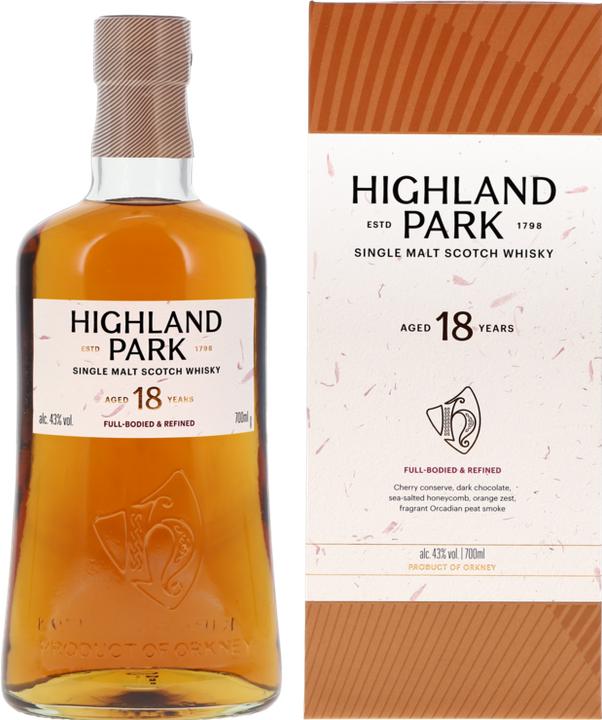 Produktbild Highland Park 18 Years (Single Malt, Scotch Whisky, 1 x 70 cl)