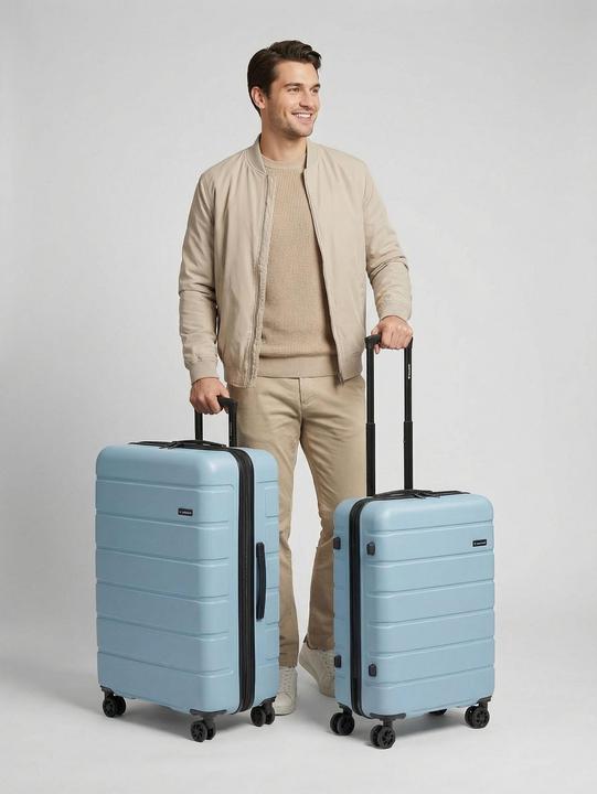 Produktbild Saxoline Miami 4 Rollen Kofferset 2-teilig mit Dehnfalte (137 l)