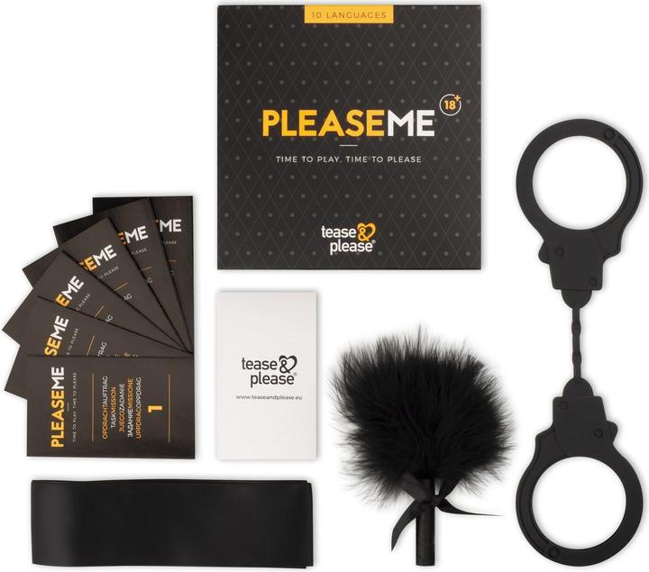 Produktbild tease & please Pleaseme (Kartenspiel, Deutsch, Französisch, Italienisch, Englisch)