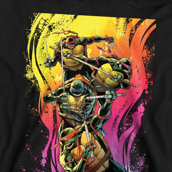 Produktbild Teenage Mutant NT Hot Rainbow Warriors Sweatshirt (S)