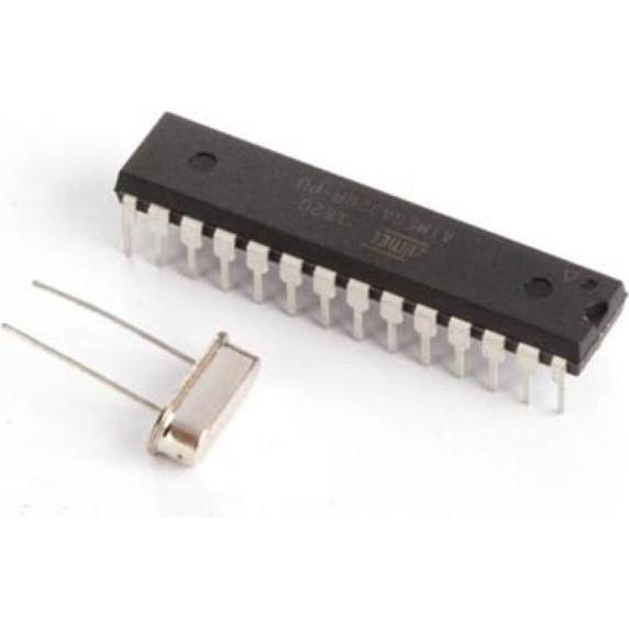 Whadda Mcu Atmega328p Con Bootloader Arduino Uno E Quarzoszillatore A 16 Mhz, Scheda + Kit di sviluppo