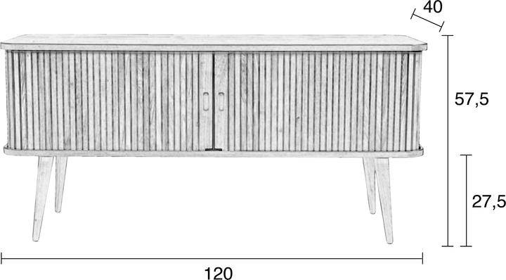 Actual product image Zuiver Barbier (120 x 40 x 57.5 cm)