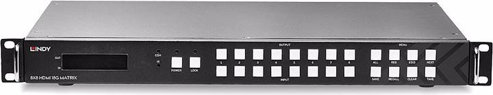 Produktbild Lindy 8x8 HDMI 18G Matrix with Video Wall Scaling