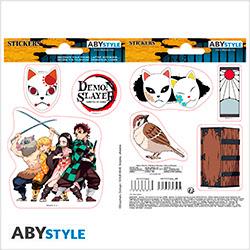Produktbild ABYstyle Demon Slayer Stickers 16x11 Slayers