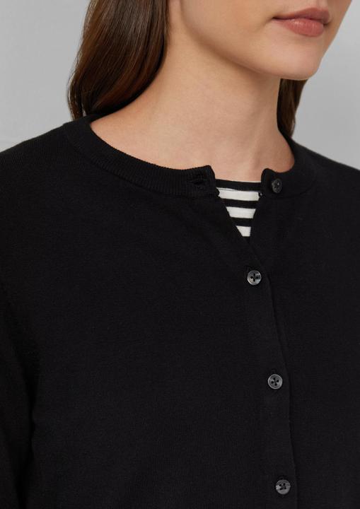 Produktbild s.Oliver Strickjacke Feinstrickcardigan aus Viskosemix (48)