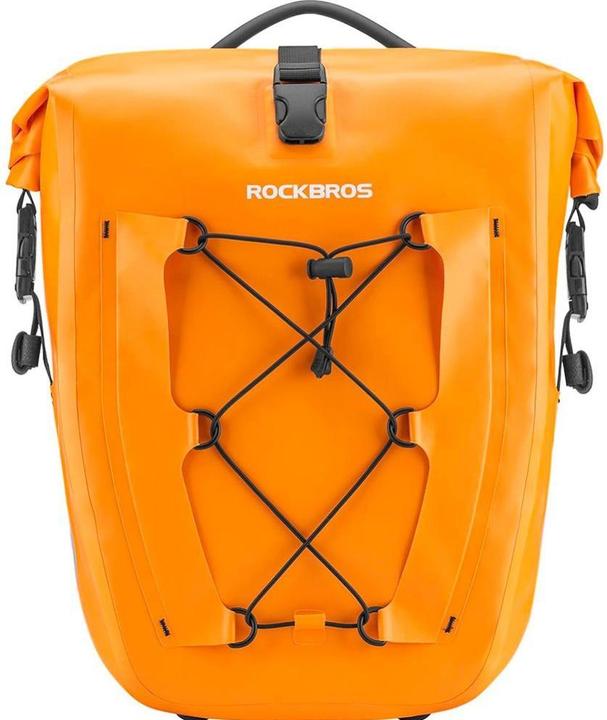 Produktbild Rockbros 30140022003 waterproof bicycle bag for trunk - orange (32 l, Gepäckträgertasche)