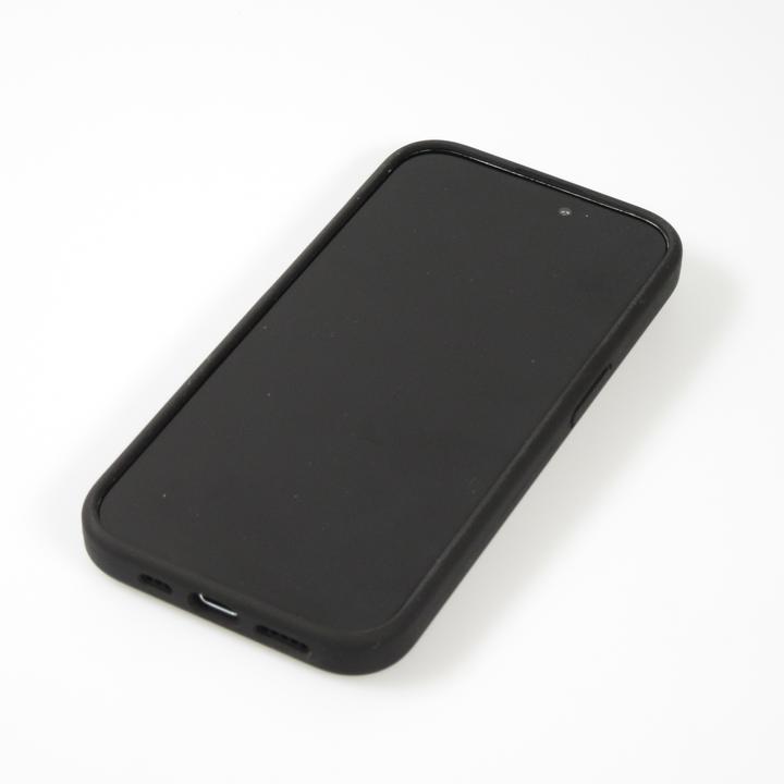 Productafbeelding Audi Siliconen hoesje iPhone 15 Pro 6.1" czarny/zwart hardcase AU-LSRIP15P-Q3/D1-BK (Apple iPhone 15 Pro)