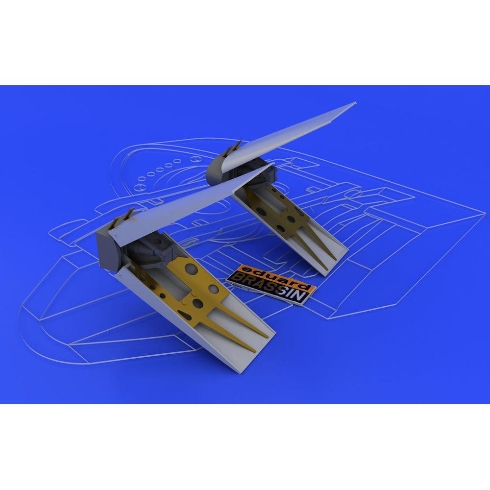 Eduard F-16 air brakes for Tamiya