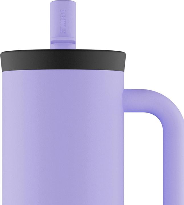 Productafbeelding 24 Bottles Thermobecher Straw Cup 800 ml, Lila (0.80 l)