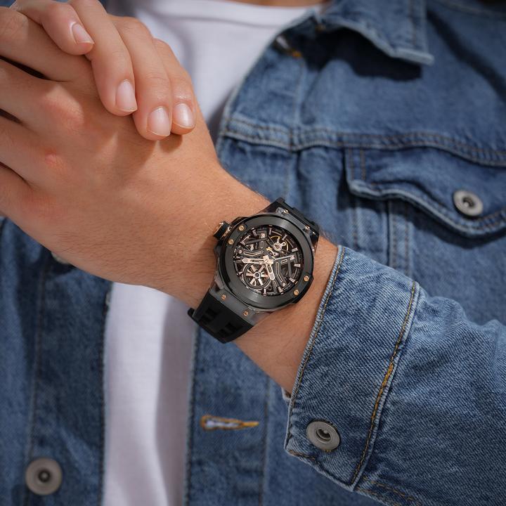 Produktbild Police Cyclone (Skeleton-Uhr, 46 mm)