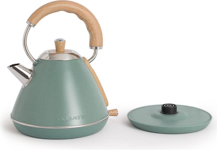 Produktbild Create KETTLE RETRO M - Wasserkocher 1l Salbeigrün (1 l)