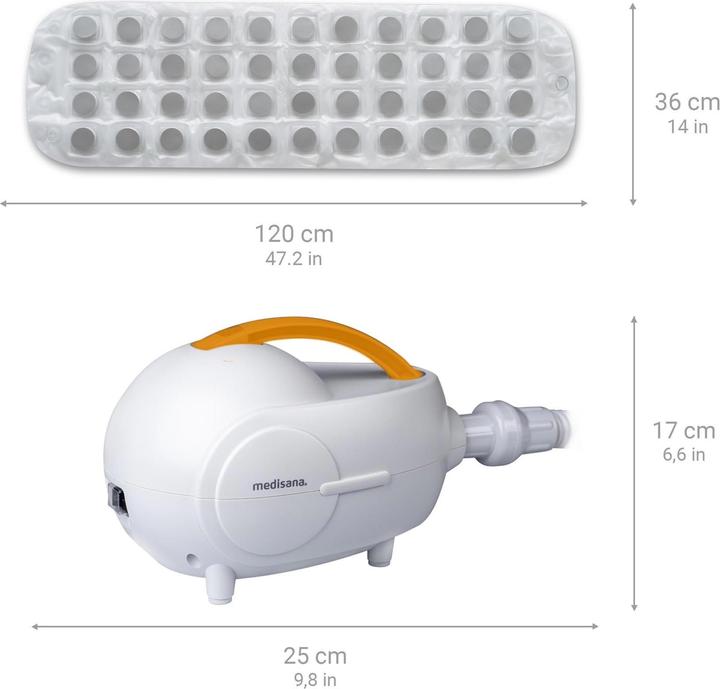 Image du produit Medisana Bain à bulles d'air