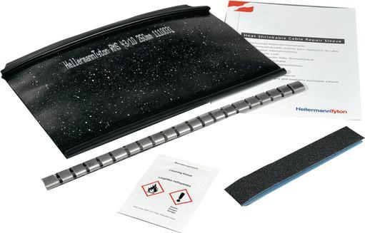 Actual product image HellermannTyton Cable Repair Sleeve 100/30- 1000mm BK (1x)