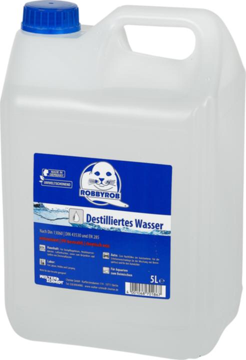 Actual product image Robbyrob Water equivalent to distillate (5 l)