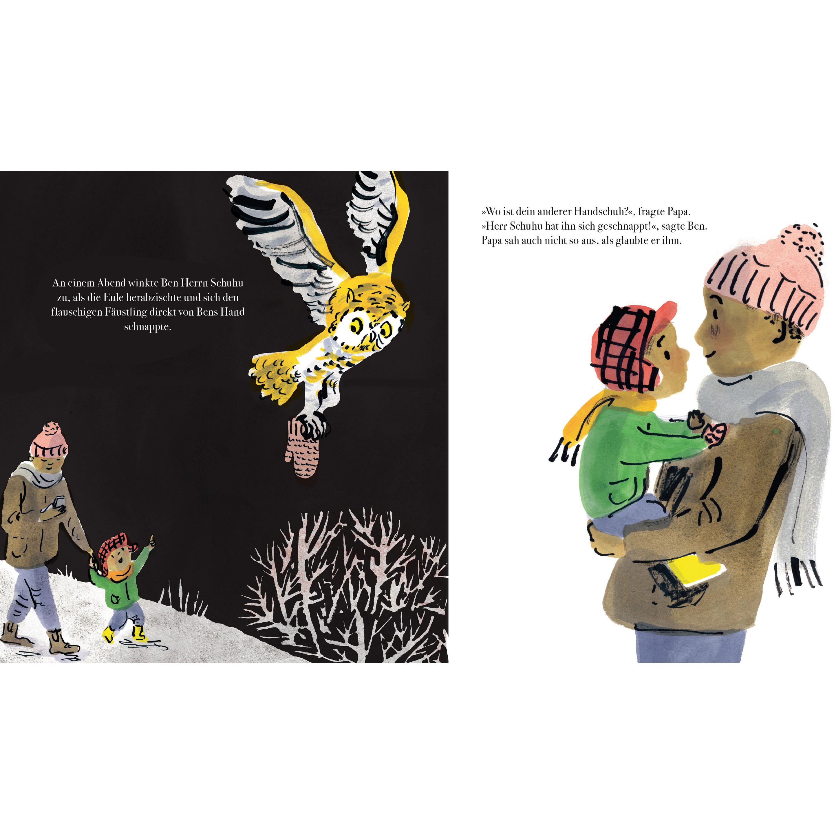 Thumbnail - Huhu, Herr Schuhu, Kinderbücher von Helen Stephens