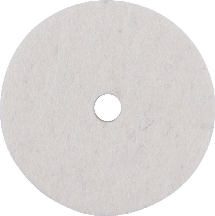 Produktbild wolfcraft 1 Polierfilzscheibe, Bohr=10mm, ø75x10mm