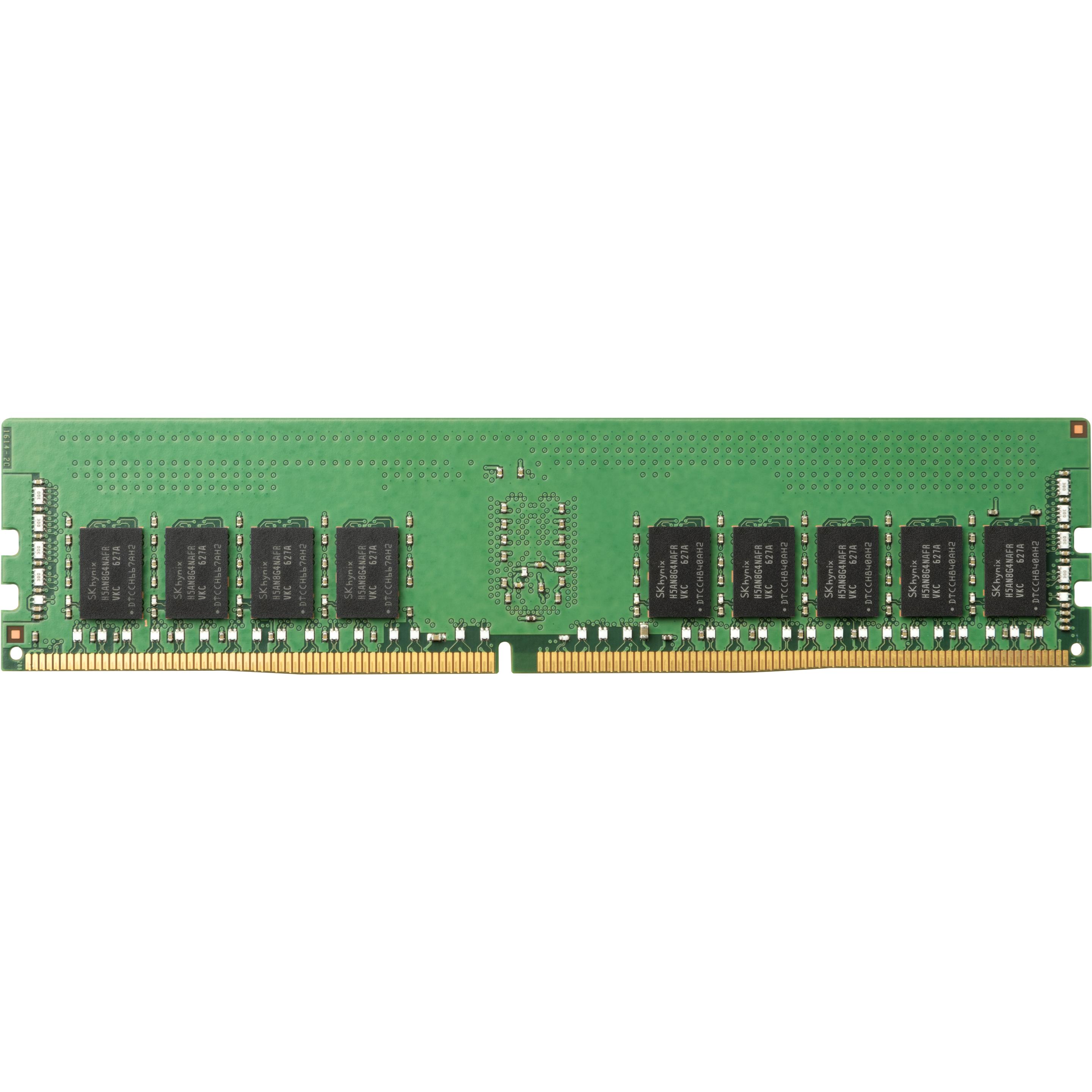 HP 16 GB Ddr4-2666 Mhz Ecc (1 x 16GB, 2666 MHz, DDR4-RAM, DIMM), RAM, Grün