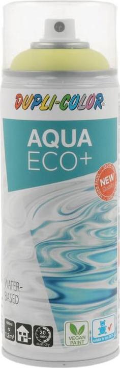 Dupli-Color Paint spray AQUA ECO+ Lemon Sorbet matt (Lemon sorbet, 0.35 l)