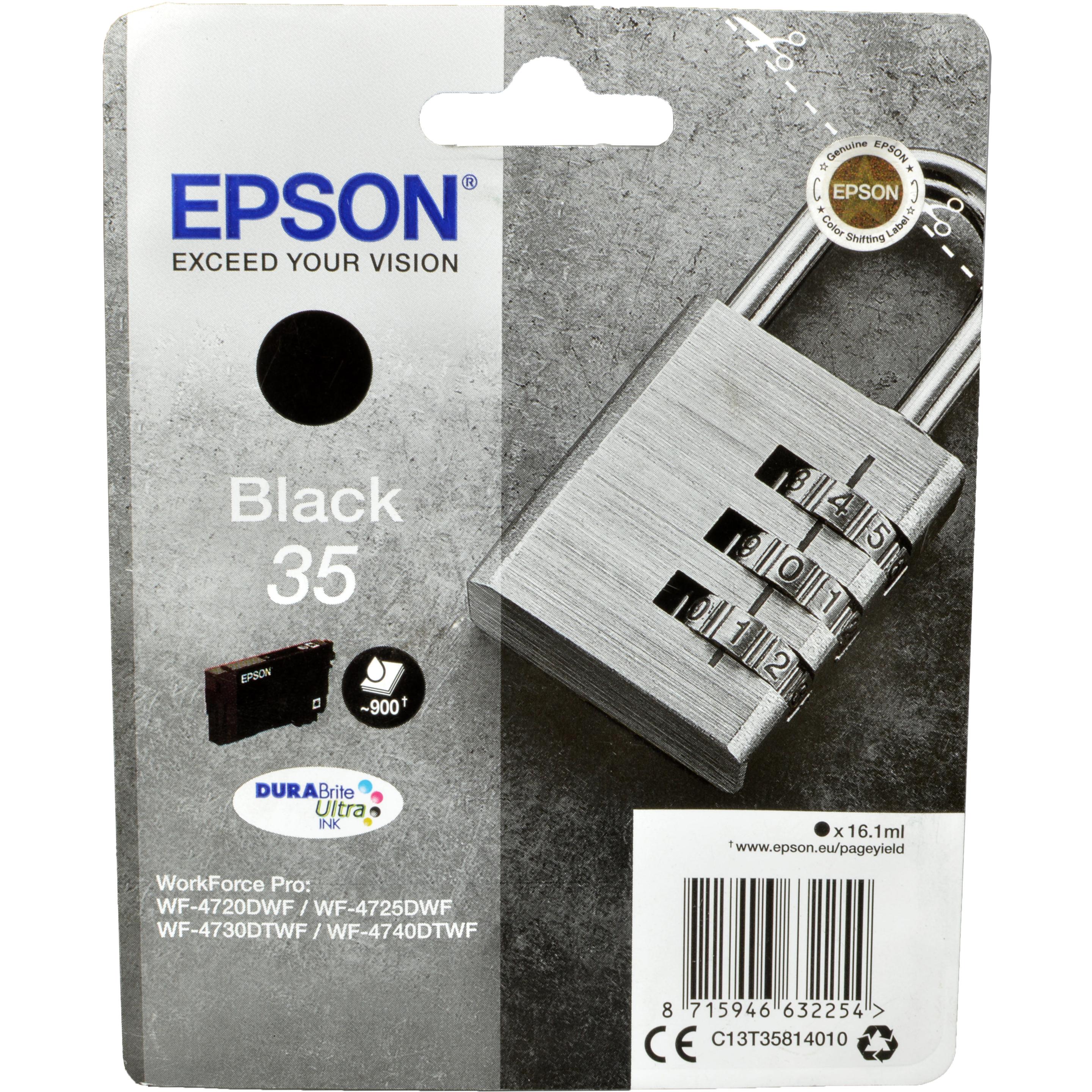 Epson, Druckerpatrone, 35 DuraBrite Ultra (BK)