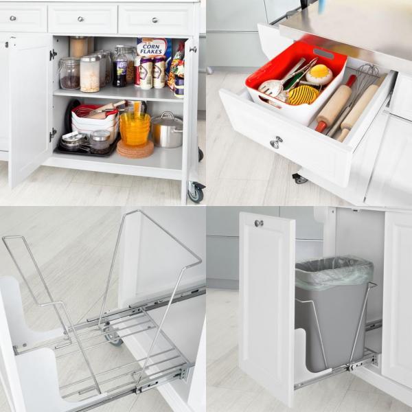 Immagine prodotto SoBuy Isola della cucina (107 x 48,5 x 95 cm)