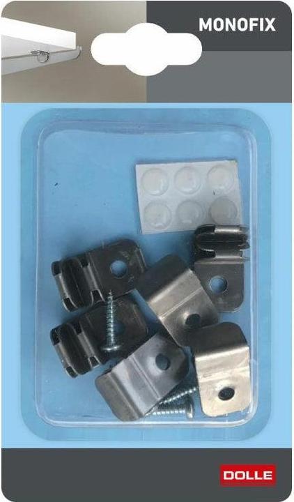 Actual product image Dolle Shelf fixing Monofix stainless steel, 12 pcs.